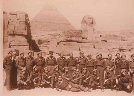 Members of the Sacred Band in Egypt
