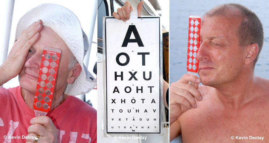 During one two week deep wreck diving expedition aboard MV Empress a medical doctor tested CCR divers’ vision on a daily basis specifically for the onset of HIM (Hyperoxic Induced Myopia). A report of this trial can be seen at the end of the Haguro Survey Report
