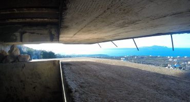 View from the bunker