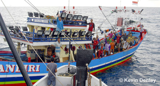 Bartering for GPS positions from Indonesian fishermen in the Java Sea. However, Empress’s owner / skipper at the time, Vidar Skoglie, guarded the positions zealously and never shared them with anyone except the relevant authorities once a wreck was discovered (i.e. the British Admiralty, Dutch authorities, etc.)