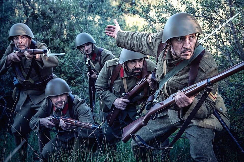 George Krikelas - WW2 Greek Army 1940 Reenacting Team. and used by permissi...