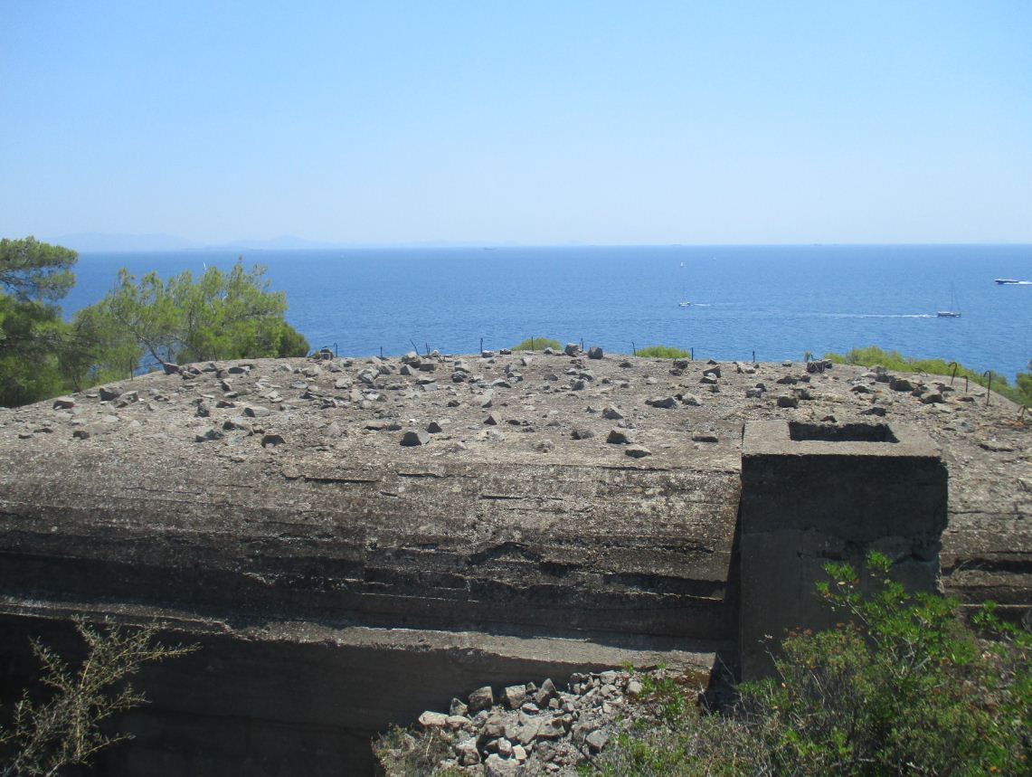Excellent view across the Saronic Gulf and