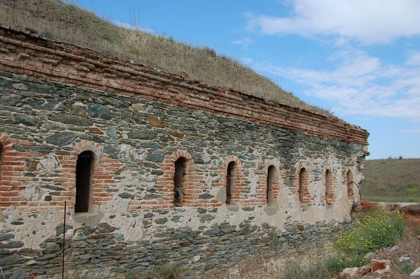 ΚΑΡΑΜΠΟΥΡΝΟΥ οχυρο 1880-εξωτερικη πλευρα 8