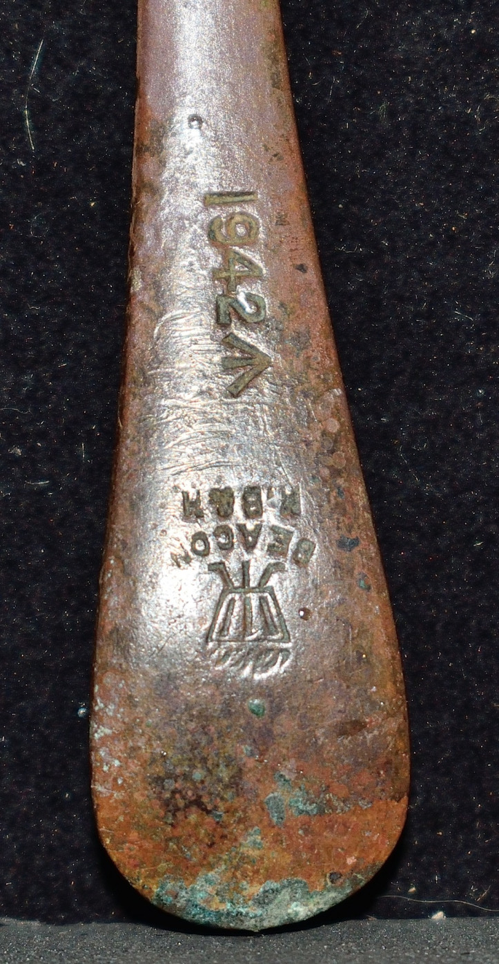 A spoon found during one of the digs