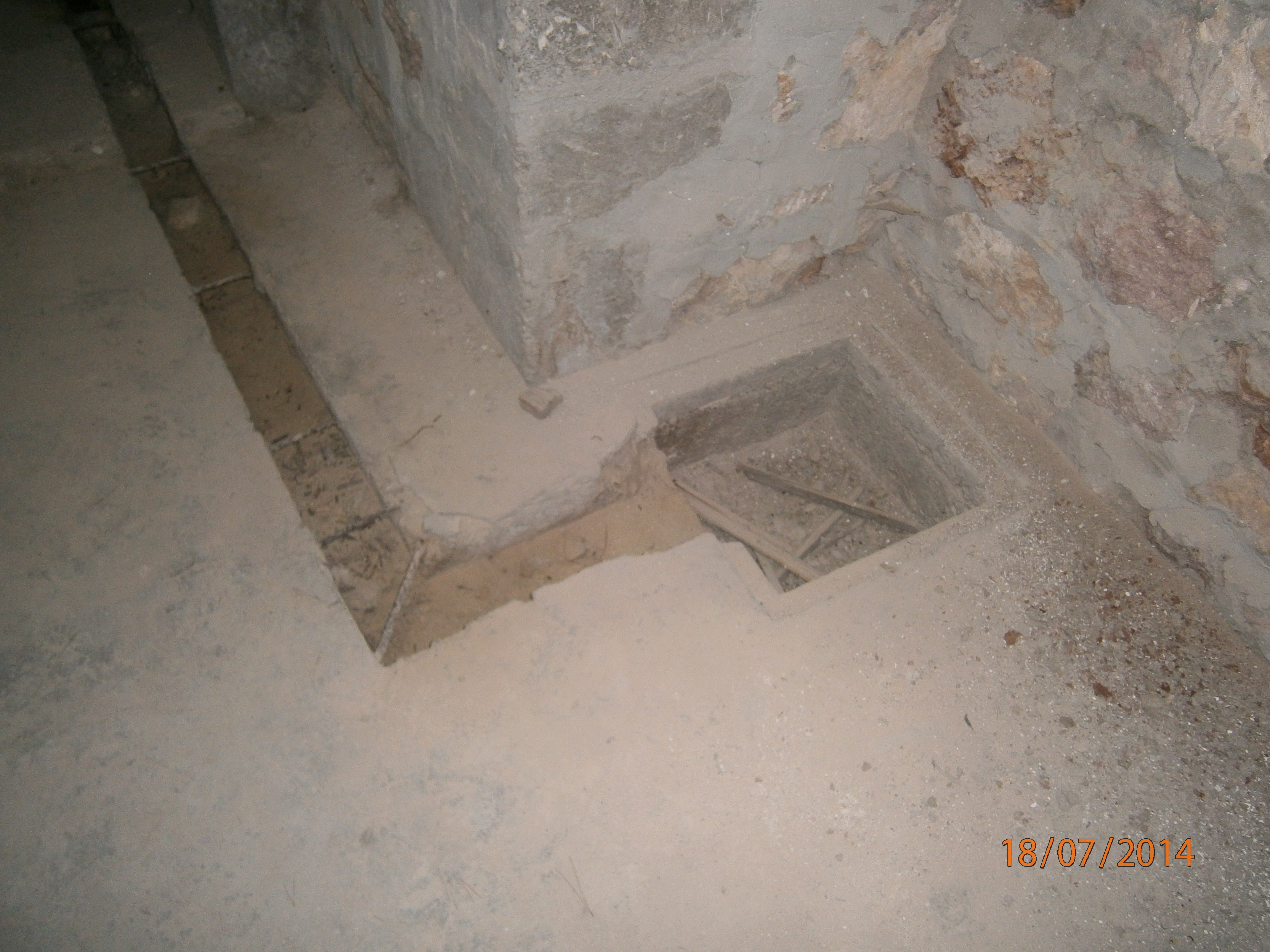 Part of the drainage system