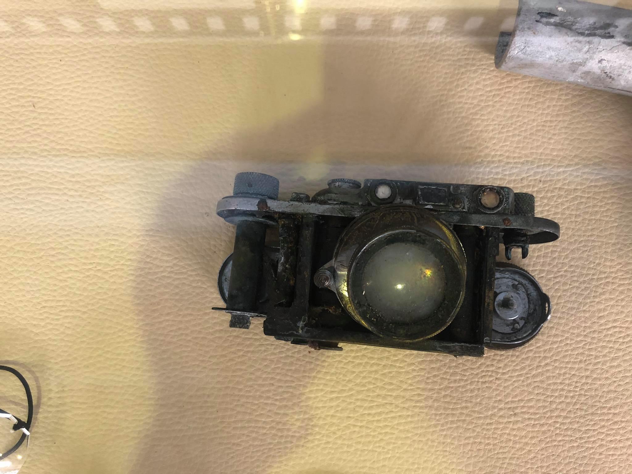 Camera found inside the Ju52