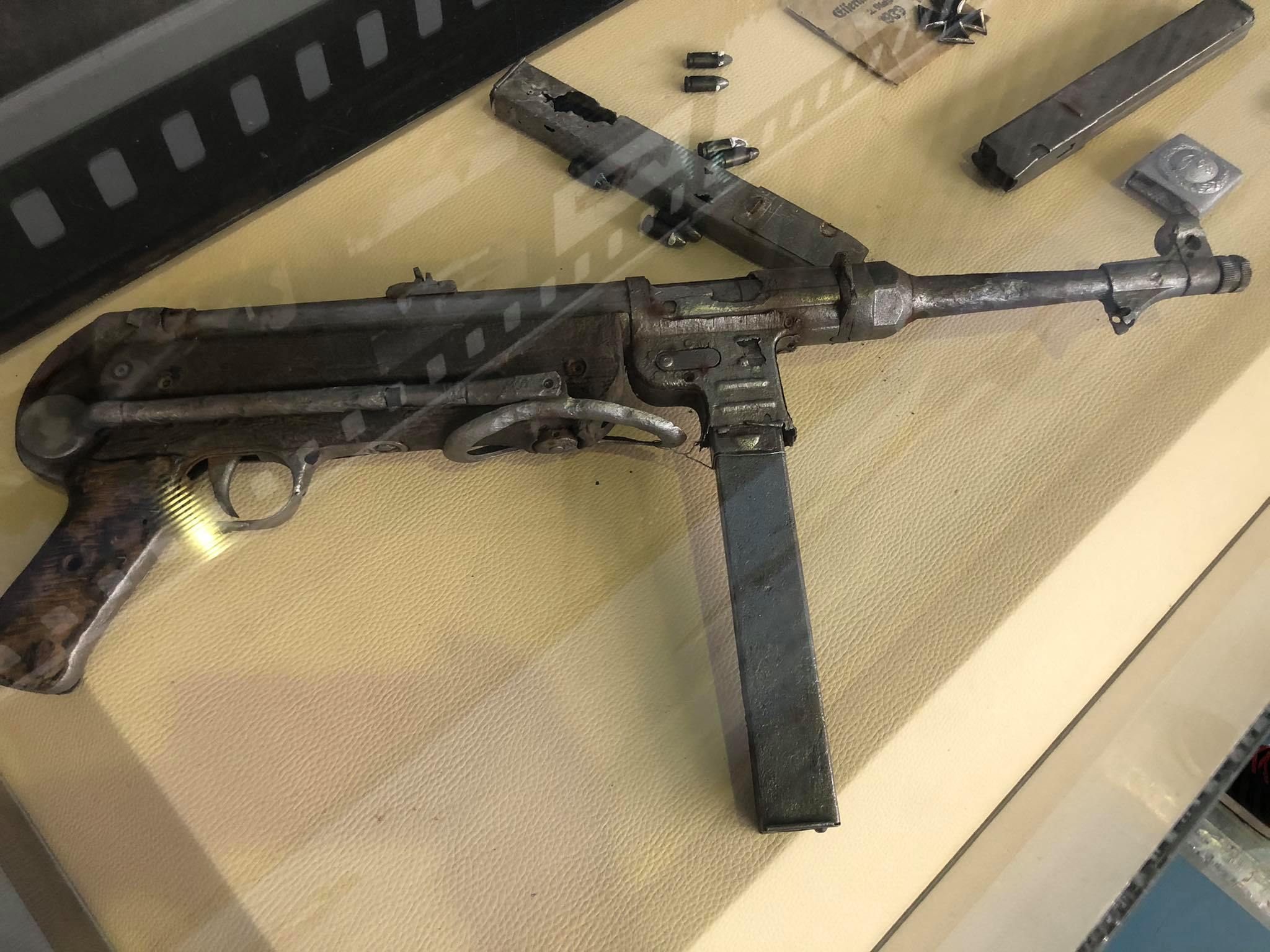 An MP40 found inside the Ju52
