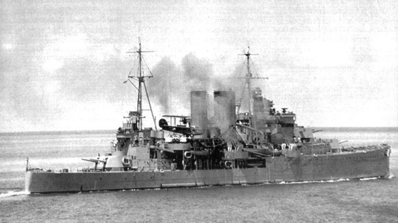  HMS Exeter, Java Sea early February 1942