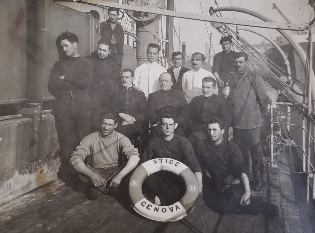 Stige's crew in the late 1930s