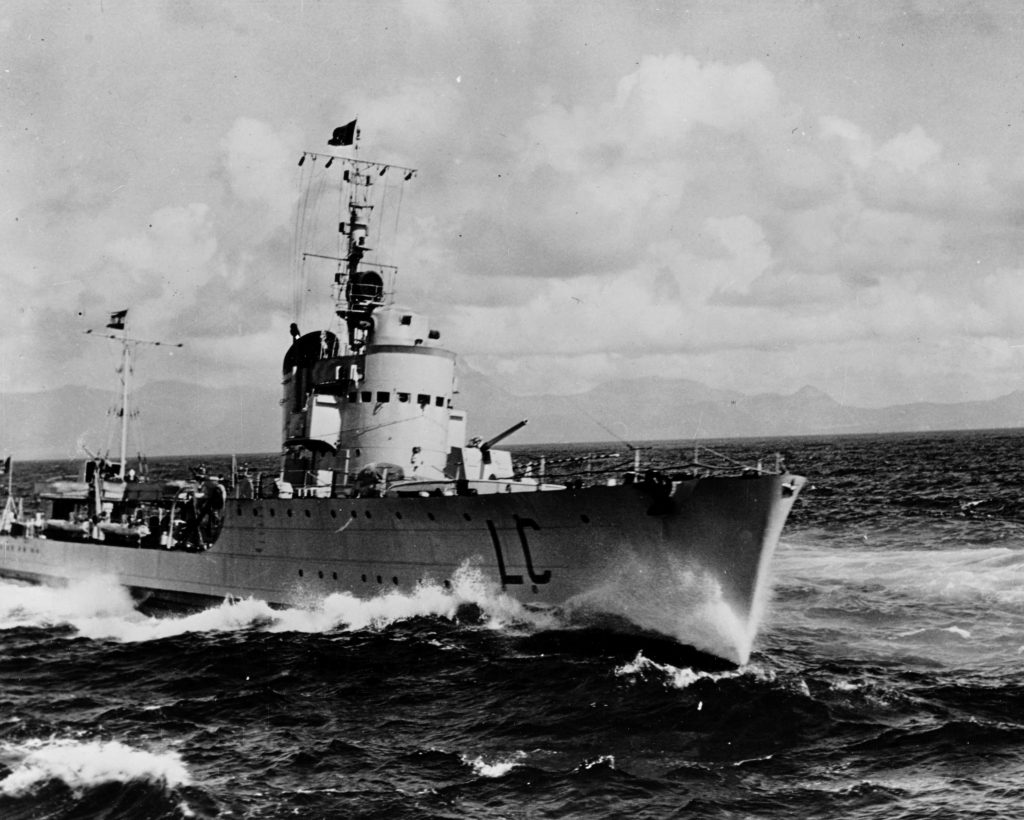 The Torpedo Boat Lince ( Courtesy Naval History and Heritage Command )